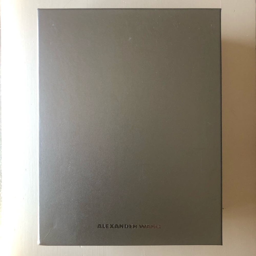 NWT empty authentic Alexander Wang shoe box